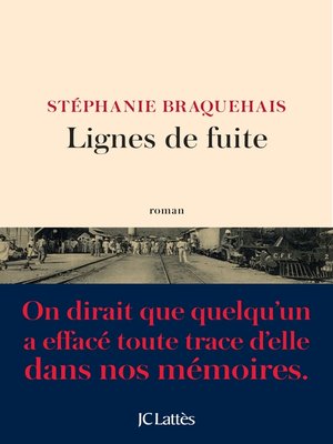 cover image of Lignes de fuite